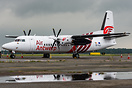 Delivery of the first Fokker 50 for Air Antwerp