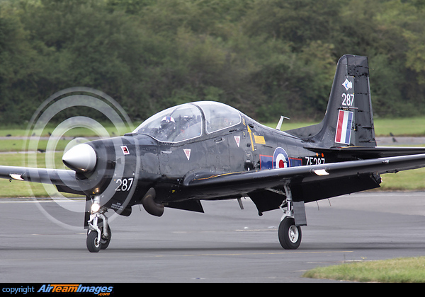 seen here at the last ever Linton On Ouse Family day before the base closes in late 2019 Short Tucano T1