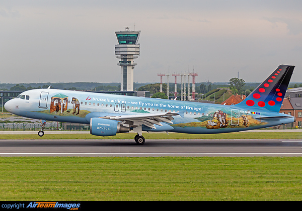 Home of Bruegel special livery Airbus A320-214