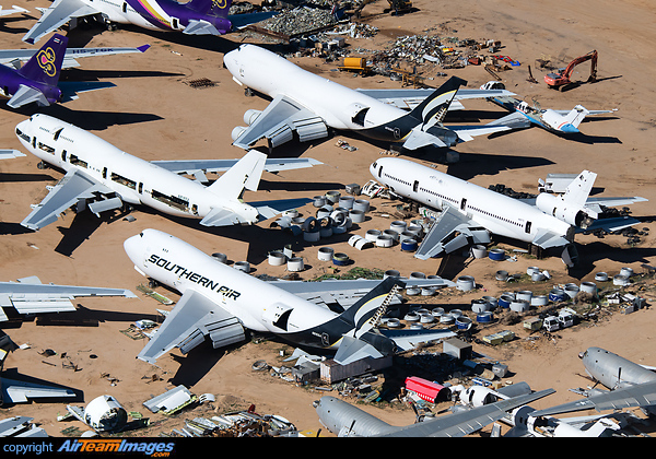 Mojave Aircraft Scrapping Mojave Aircraft Scrapping