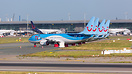 TUI B737-8MAX fleet grounded at Brussels Airport.