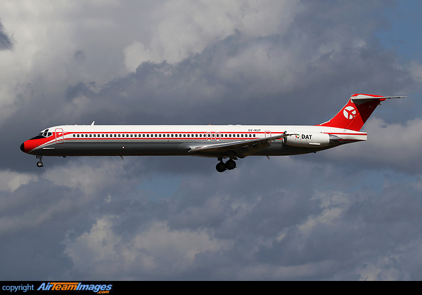 Substituting for JAF. McDonnell Douglas MD-82