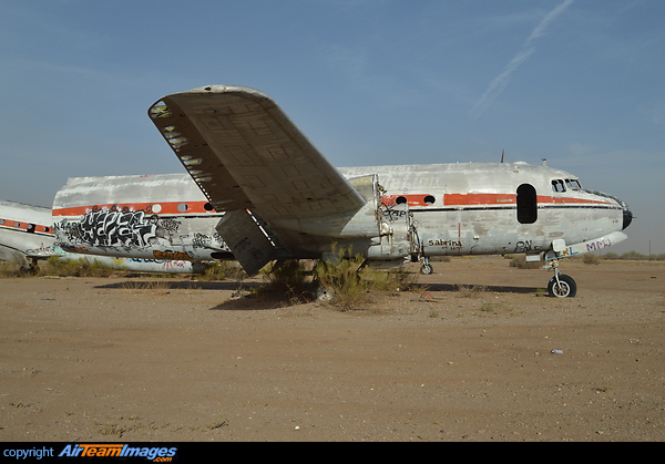Tailess former Brooks Fuel Skymaster. Douglas C-54Q Skymaster