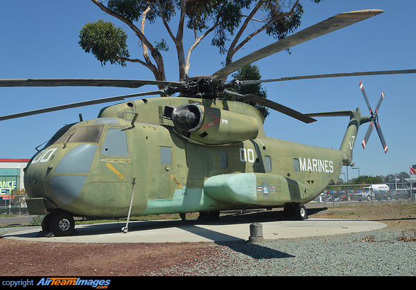 On display at the Flying Leatherneck Museum. Sikorsky CH-53A Sea Stallion