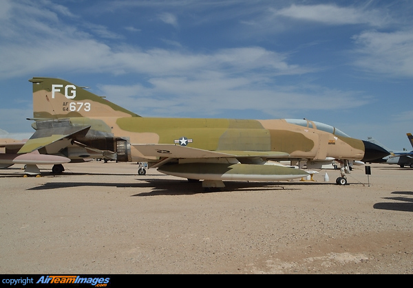 Part of the Pima Air & Space Museum collection. McDonnell Douglas F-4C Phantom