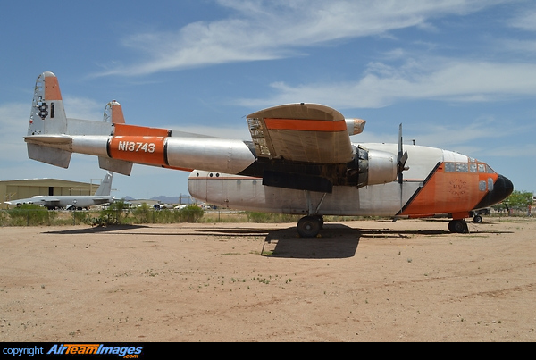 Part of the Pima Air & Space Museum collection. Fairchild C-119C Flying Boxcar