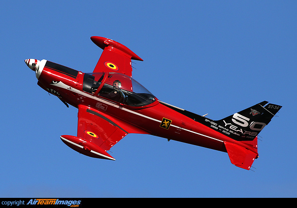 Part of Red Devils Team. SIAI Marchetti SF-260M