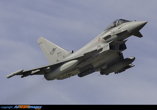 Italian Air Force Taking part in Ex 'Cobra Warrior' at RAF Waddington Eurofighter EF-2000 Typhoon S