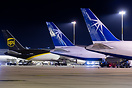 Busy ramp with connections to the UPS network