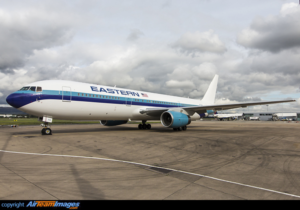 Parked inbetween Thomas Cook repatriation flights. Boeing 767-336/ER
