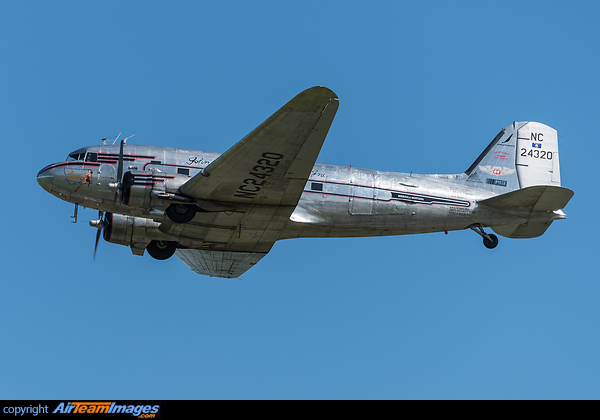 Owner: Museum of Mountain Flying ; Markings: Johnson Flying Service / NC24320 / Miss Montana ; Construction Number 20197 ; Year Build 1944 Douglas DC-3A-S1C3G