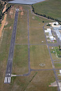 An aerial view of Stellenbosch airfield.