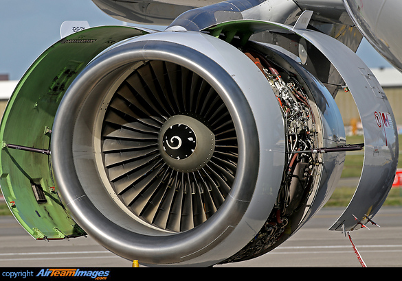 View on the CFMI CFM56-5B5/P powerplant. CFM56 Engine