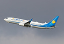 Fresh out of Airbounre Colours at East Midlands is this 737-800 of Joy...