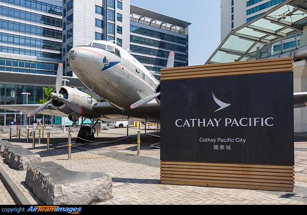 Cathay Pacific City at Hong Kong Airport Douglas C-47A Skytrain (DC-3)