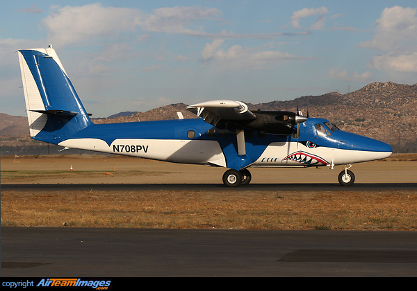 Repaired after the aircraft suffered of substantial damage whilst landing at Perris in May 2017.
The right wing contacted the ground, the airplane exited the runway to the right, impacted a fuel truck causing the right-wing separation. DHC-6-300 Twin Otter