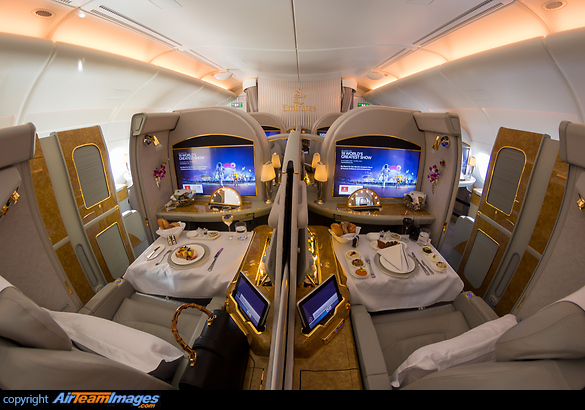 First class cabin Airbus A380-842
