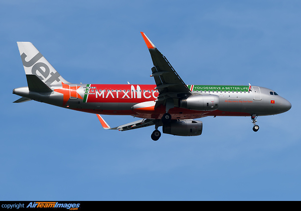 MATX Corp "You deserve a better life" livery Airbus A320-232
