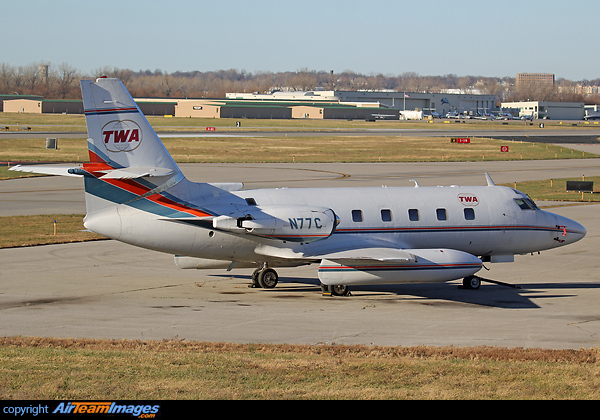 Preserved at the TWA Museum as TWA used to operate a JetStar for crew training in the 1960's. Lockheed L-1329 JetStar II