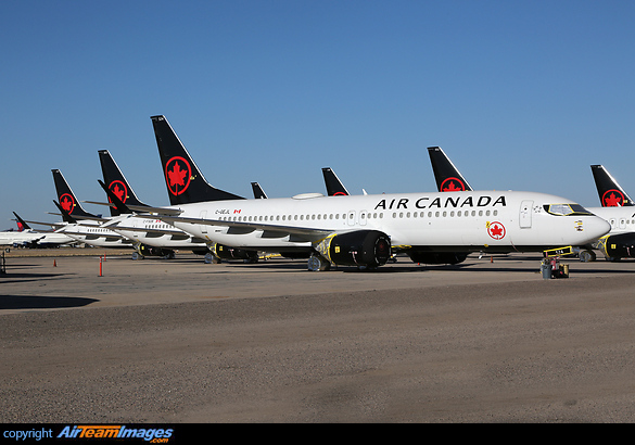 Boeing 737-8 MAX Storage Boeing 737-8 MAX Storage