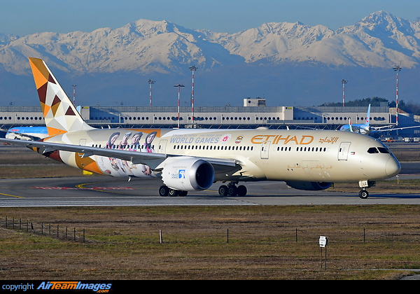 SPECIAL OLYMPICS 2019 LIVERY Boeing 787-9 Dreamliner