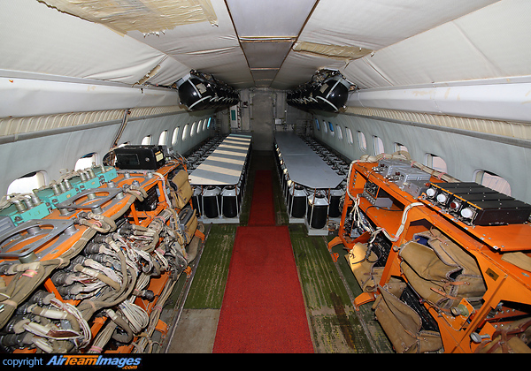 Experimental aircraft on liquid hydrogen Tupolev Tu-155
