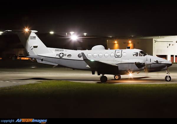 USAF version modified for the Intelligence, Surveillance & Reconnaissance (ISR) role. Beechcraft MC-12W Liberty