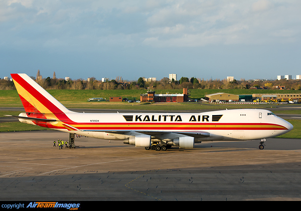 Repatriation flight with 130 British passengers on board from from the coronavirus-hit Grand Princess cruise ship, arriving at Birmingham from Oakland, USA. Boeing 747-4B5F(SCD)