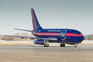 Nolinor's logojet forthe Montreal Alouettes football team.