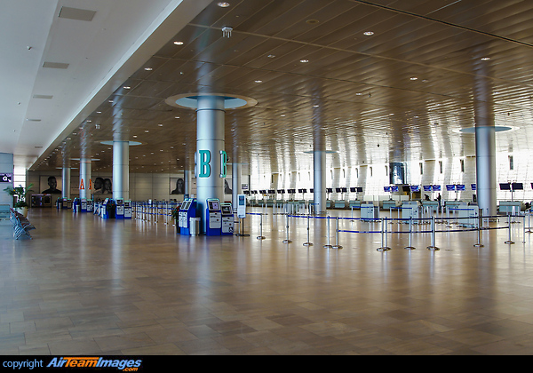 Empty terminal -corona virus times Tel Aviv Ben Gurion Airport