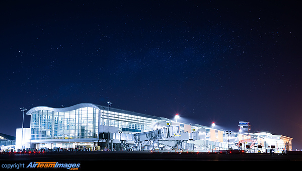 LAX's newest international terminal under construction under the milkyway Los Angeles Airport