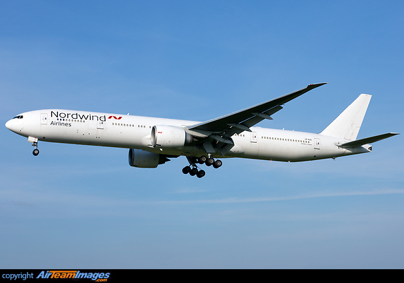 Delivering urgent medical supplies to Birmingham for frontline workers for Covid-19 coronavirus protection Boeing 777-35E/ER