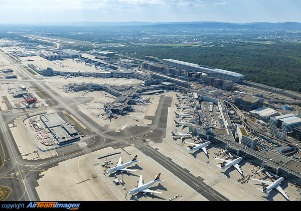 Overview Frankfurt Airport Terminal 1 Frankfurt Main Airport
