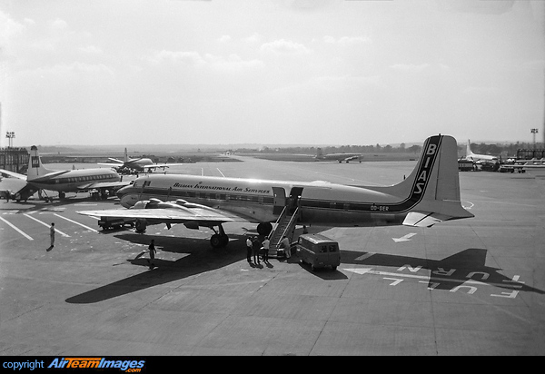 Belgian International Air Services (abbreviated BIAS) was a Belgian airline with its headquarters in Antwerp and Brussels.It was operational between 1959 and 1980 and offered mainly passenger and cargo air charter flights from Brussels Airport to the former Belgian colonies in Central Africa. Douglas DC-6B