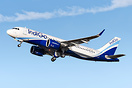 Delivery flight Indigo A320 Neo VT-IJZ.