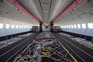 Seats removed for covid cargo flights