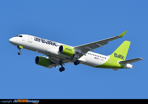 Airbus A220-300 (YL-CSD) Aircraft Pictures & Photos - AirTeamImages.com