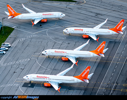 Sunwing Aircraft Storage