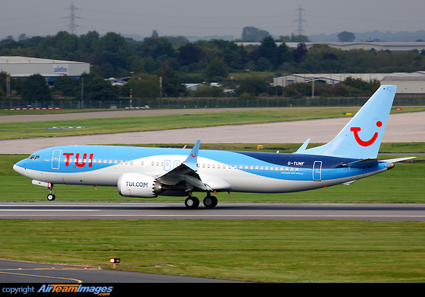 A rare Boeing 737 max movement, TUI 737-8-MAX, G-TUMF, has been stored at Tenerife since March 2019 and flew with height and speed restrictions to Birmingham for modifications by STS Engineering Boeing 737-8 MAX