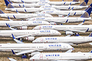 Stored United 757s in Roswell due to Covid19.
