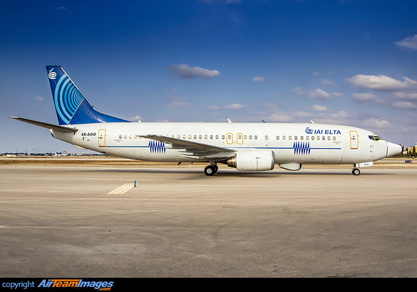 IAI Elta Electronics, 737-400 radar testbed aircraft. It has been used to develop various systems including maritime patrol signal intelligence, image intelligence using synthetic aperture radar, AEW and Flight Guard, a commercial aircraft anti-missile protection system. Boeing 737-4Q8