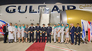 First Gulf Air airplane landed in Tel-Aviv from Manama for official vi...