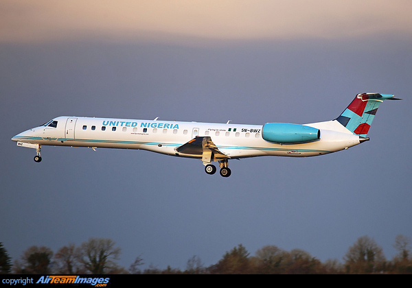 5N-BWZ is the second ERJ-145 for new operator United Nigeria, who plan to begin services during December 2020 from Enugu to Port Harcourt, Abuja and Lagos.
Seen arriving from Keflavik on its delivery flight. Embraer ERJ-145LR