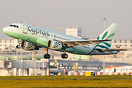 First visit of Cyprus Airways to Manchester