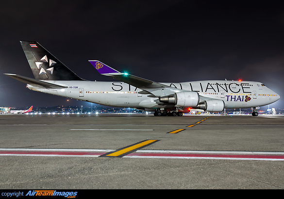 A queen in Star Alliance livery is always a treat to watch and grateful enough that snapped here during an airside visit. Delivered to Thai in 1997 and working gracefully for them since then, 22 year old Thai Airways B747-400, HS-TGW christened Visuthakasatriya starting up her GE CF6s for her haul back to Bangkok from Mumbai International. Boeing 747-4D7