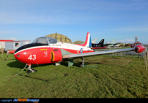 Cornwall Aviation Heritage Centre Hunting Jet Provost T3A