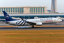 Kenya Airways B737-800, 5Y-CYE in SkyTeam livery.
