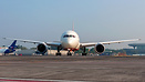 Face to Face with an angry Air India DreamLiner taxiing for her depart...