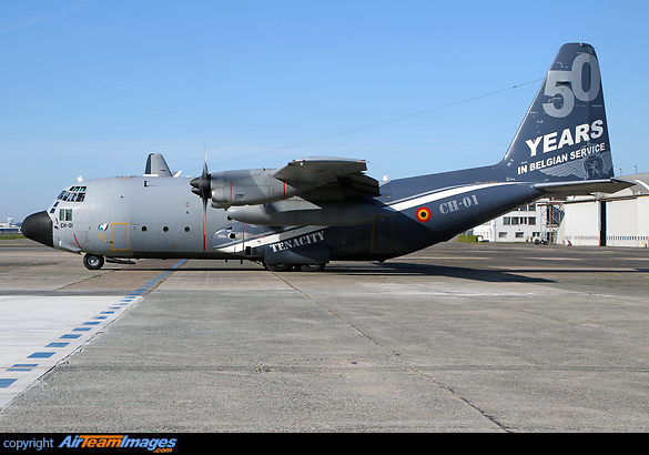 50 years in Belgian service!
Probably the last special paint applied to a Belgian Herc as they all will leave the fleet on December 31th, 2021.
Tenacity! Lockheed C-130H Hercules