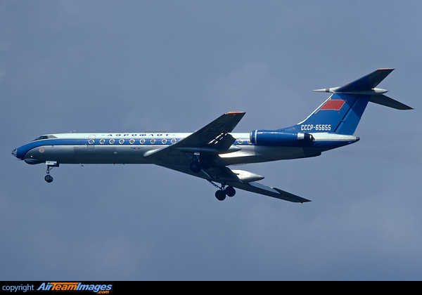 Original Tu-134A livery Tupolev Tu-134A